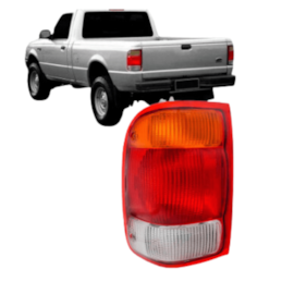 Lanterna RANGER 1998 a 2004 Tricolor Esquerdo Lanterna RANGER 1998 a 2004 Tricolor Esquerdo