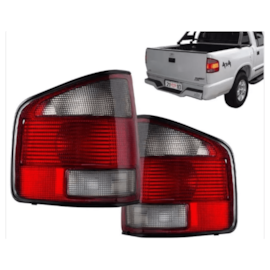 Lanterna S10 1995 a 2000 Esquerdo Fumê