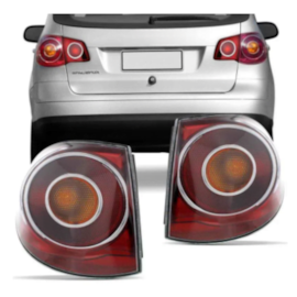 Lanterna SPACEFOX 2007 a 2010 Direito Carcaça Preta Canto Lanterna SPACEFOX 2007 a 2010 Direito Carcaça Preta Canto