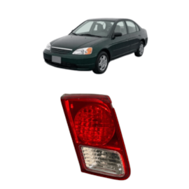 Lanterna Tampa Rosa CIVIC 01 a 03 L/E Original Usada Lanterna Tampa Rosa CIVIC 01 a 03 L/E Original Usada