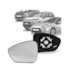Lente do Retrovisor com Base C3 C4 AIR CROSS 12 a 15 Esquerdo Lente do Retrovisor com Base C3 C4 AIR CROSS 12 a 15 Esquerdo