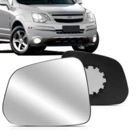 Lente do Retrovisor com Base CAPTIVA 08 a 12 Esquerdo Lente do Retrovisor com Base CAPTIVA 08 a 12 Esquerdo