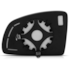 Lente do Retrovisor com Base CELTA 07 a 12 MERIVA PRISMA 02 a 10 Direito Lente do Retrovisor com Base CELTA 07 a 12 MERIVA PRISMA 02 a 10 Direito