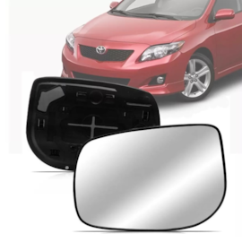 Lente do Retrovisor com Base COROLLA 09 a 14 Esquerdo Lente do Retrovisor com Base COROLLA 09 a 14 Esquerdo