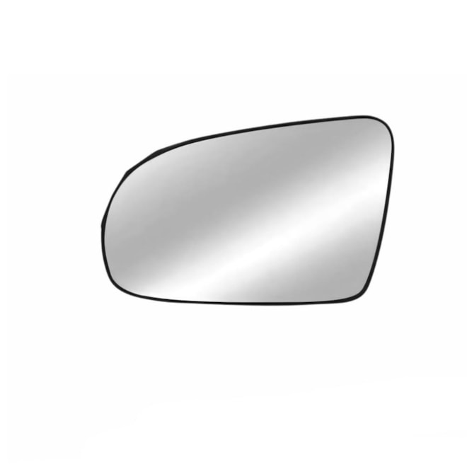 Lente do Retrovisor com Base CORSA MONTANA 02 a 13 Esquerdo
