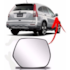 Lente do Retrovisor com Base CRV 07 08 09 10 11 Direito Lente do Retrovisor com Base CRV 07 08 09 10 11 Direito