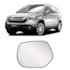 Lente do Retrovisor com Base CRV 07 08 09 10 11 Esquerdo