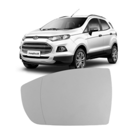 Lente do Retrovisor com Base ECOSPORT 03 a 21 Esquerdo