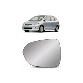 Lente do Retrovisor com Base FIT 2002 a 2008 Esquerdo Lente do Retrovisor com Base FIT 2002 a 2008 Esquerdo
