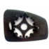 Lente do Retrovisor com Base FLUENCE 2010 a 2017 Direito