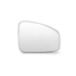 Lente do Retrovisor com Base FLUENCE 2010 a 2017 Direito