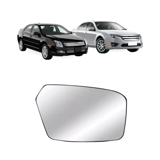 Lente do Retrovisor com Base FUSION 07 a 13 Direito Lente do Retrovisor com Base FUSION 07 a 13 Direito