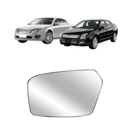 Lente do Retrovisor com Base FUSION 07 a 13 Esquerdo Lente do Retrovisor com Base FUSION 07 a 13 Esquerdo