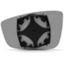 Lente do Retrovisor com Base GOL G5 10 a 16 Esquerdo Lente do Retrovisor com Base GOL G5 10 a 16 Esquerdo