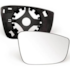 Lente do Retrovisor com Base JETTA 11 a 16 Direito Lente do Retrovisor com Base JETTA 11 a 16 Direito