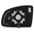 Lente do Retrovisor com Base MERIVA 02 a 10 CELTA PRISMA 07 a 12 Esquerdo Lente do Retrovisor com Base MERIVA 02 a 10 CELTA PRISMA 07 a 12 Esquerdo