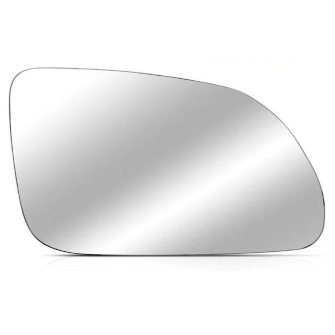 Lente do Retrovisor com Base POLO 03 a 11 Esquerdo Lente do Retrovisor com Base POLO 03 a 11 Esquerdo