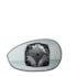 Lente do Retrovisor com Base PUNTO 07 a 17 Direto