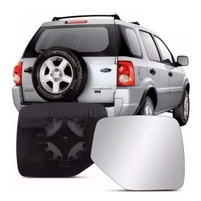 Lente do Retrovisor com Base RANGER 10 a 12 Esquerdo Lente do Retrovisor com Base RANGER 10 a 12 Esquerdo