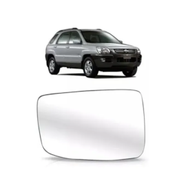 Lente do Retrovisor com Base SPORTAGE 11 a 16 Esquerdo