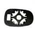 Lente do Retrovisor com Base SYMBOL 2009 a 2012 Esquerdo