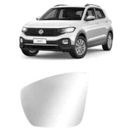 Lente Do Retrovisor Com Base T CROSS 2019 a 2022 Direito Lente Do Retrovisor Com Base T CROSS 2019 a 2022 Direito