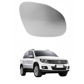 Lente do Retrovisor com Base TIGUAN 09 a 14 Direito