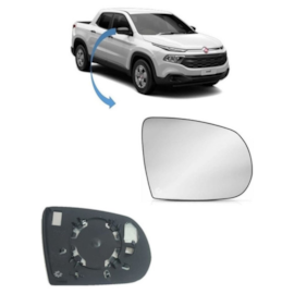 Lente do Retrovisor com Base TORO 2014 a 2017 Direito Lente do Retrovisor com Base TORO 2014 a 2017 Direito