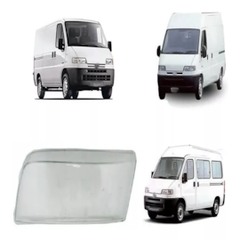 Lente Farol DUCATO BOXER JUMPER 95 a 02 Esquerdo