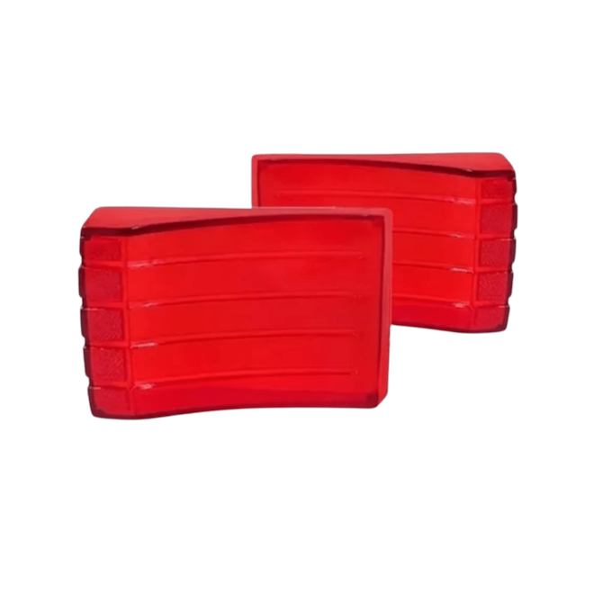 Lente Pisca OPALA 1973 a1974 Vermelho Esquerdo Lente Pisca OPALA 1973 a1974 Vermelho Esquerdo