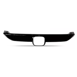Moldura Emblema Grade Civic 2017 a 2021 Preta Black Piano