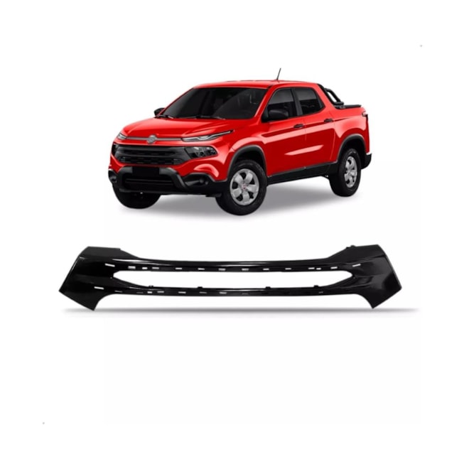 Moldura Grade Central TORO 16 a 18 Black Piano Moldura Grade Central TORO 16 a 18 Black Piano