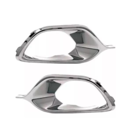 Moldura Grade Milha LOGAN 14 A 19 Cromado Esquerdo Moldura Grade Milha LOGAN 14 A 19 Cromado Esquerdo