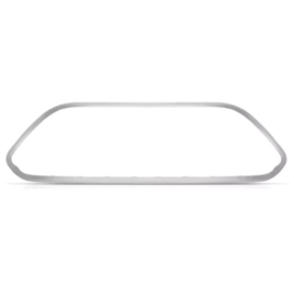 Moldura Parachoque FOCUS 09 a 13 Central Cromado