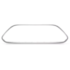 Moldura Parachoque FOCUS 09 a 13 Central Cromado