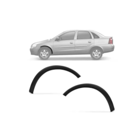 Moldura Paralama CORSA HACTH SEDAN 94 a 02 Direito Moldura Paralama CORSA HACTH SEDAN 94 a 02 Direito