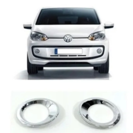 Par Aro Grade Farol Milha UP 2004 a 2007 Cromado Par Aro Grade Farol Milha UP 2004 a 2007 Cromado