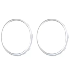 Par Aro Grade Milha GOL RALLYE 12 a 16 Preto Aro Cinza Par Aro Grade Milha GOL RALLYE 12 a 16 Preto Aro Cinza