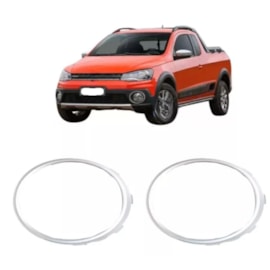Par Aro Grade Milha GOL RALLYE 12 a 16 Preto Aro Cinza Par Aro Grade Milha GOL RALLYE 12 a 16 Preto Aro Cinza