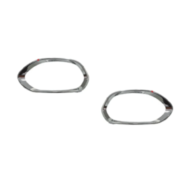 Par Aro Grade Milha TORO 2016 a 2020 Cromado Par Aro Grade Milha TORO 2016 a 2020 Cromado