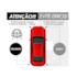 Par Aro Grade Parachoque NEW FIESTA 2014 a 2017 Cinza Par Aro Grade Parachoque NEW FIESTA 2014 a 2017 Cinza