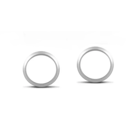 Par Aro Moldura Milha NEW FIESTA 2013 a 2017 Cinza Par Aro Moldura Milha NEW FIESTA 2013 a 2017 Cinza