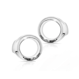 Par Copo Aro Grade Milha ECOSPORT 2013 a 2016 Cromado Par Copo Aro Grade Milha ECOSPORT 2013 a 2016 Cromado