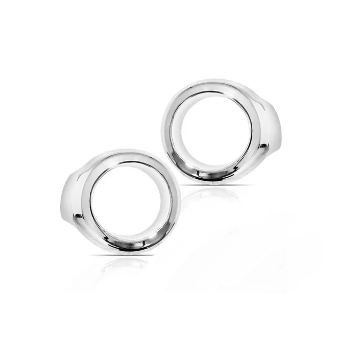 Par Copo Aro Grade Milha ECOSPORT 2013 a 2016 Cromado Par Copo Aro Grade Milha ECOSPORT 2013 a 2016 Cromado