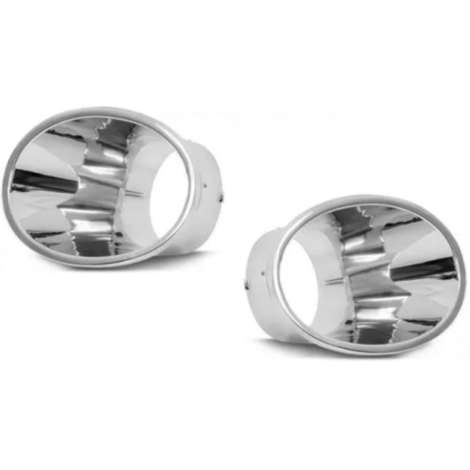 Par Copo Milha PALIO 09 a 12 Cromado Par Copo Milha PALIO 09 a 12 Cromado