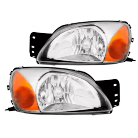 Par Farol FIESTA 00 a 02 Pisca Amarelo Par Farol FIESTA 00 a 02 Pisca Amarelo