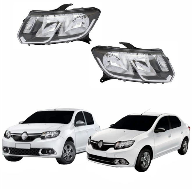 Par Farol LOGAN 2014 a 2019 Par Farol LOGAN 2014 a 2019