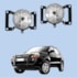 Par Farol Milha Auxiliar TUCSON 2007 a 2015 Par Farol Milha Auxiliar TUCSON 2007 a 2015