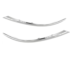 Par Friso Farol Corolla 15 A 17 Cromado Par Friso Farol Corolla 15 A 17 Cromado