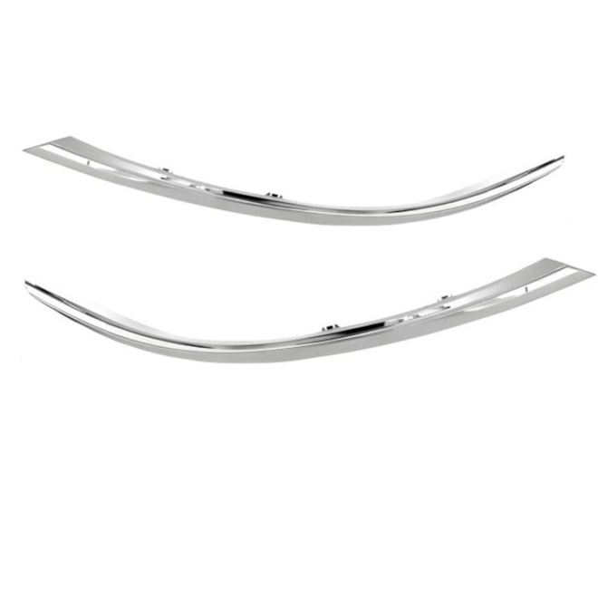 Par Friso Farol Corolla 15 A 17 Cromado Par Friso Farol Corolla 15 A 17 Cromado